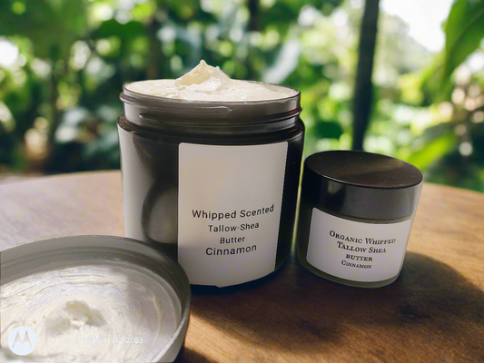 New size! 13 oz Whipped Tallow-Shea Butter!