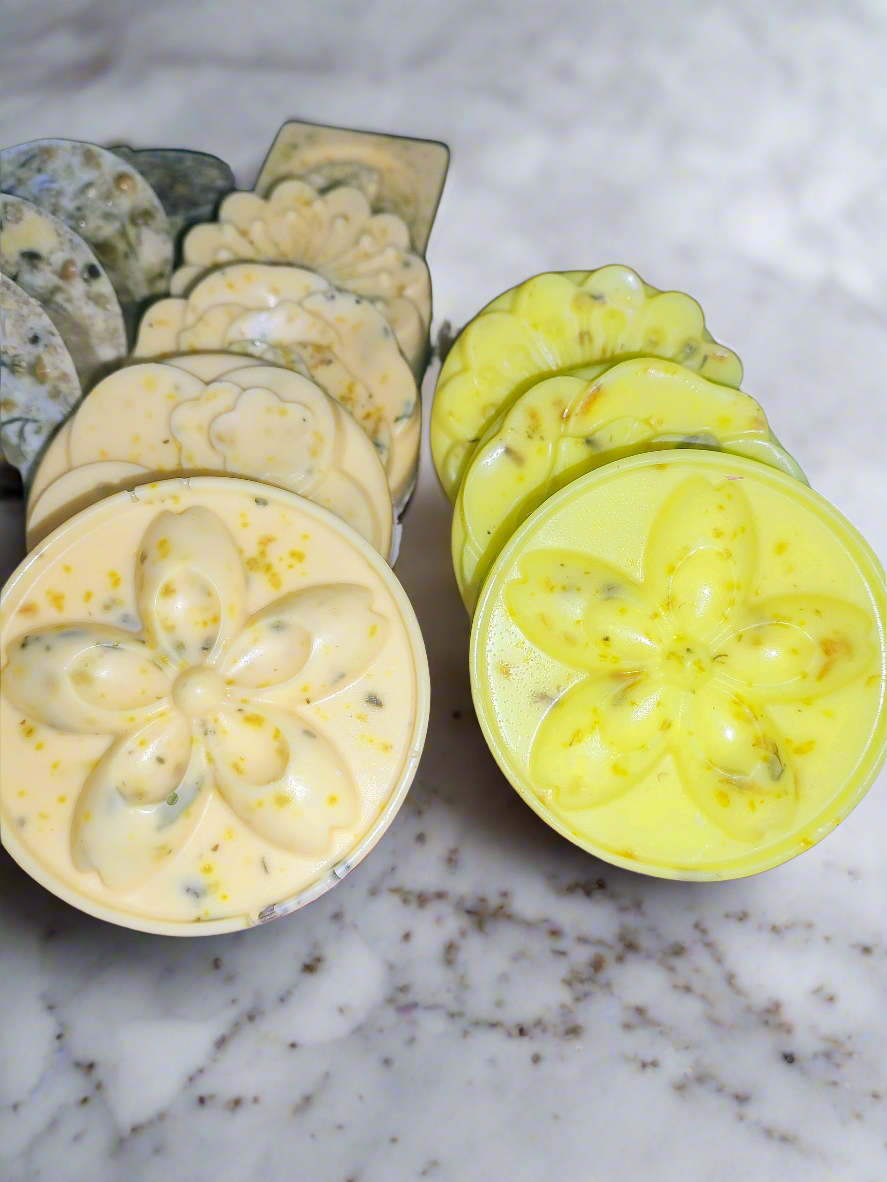 Lemon Custard Lavender Bars