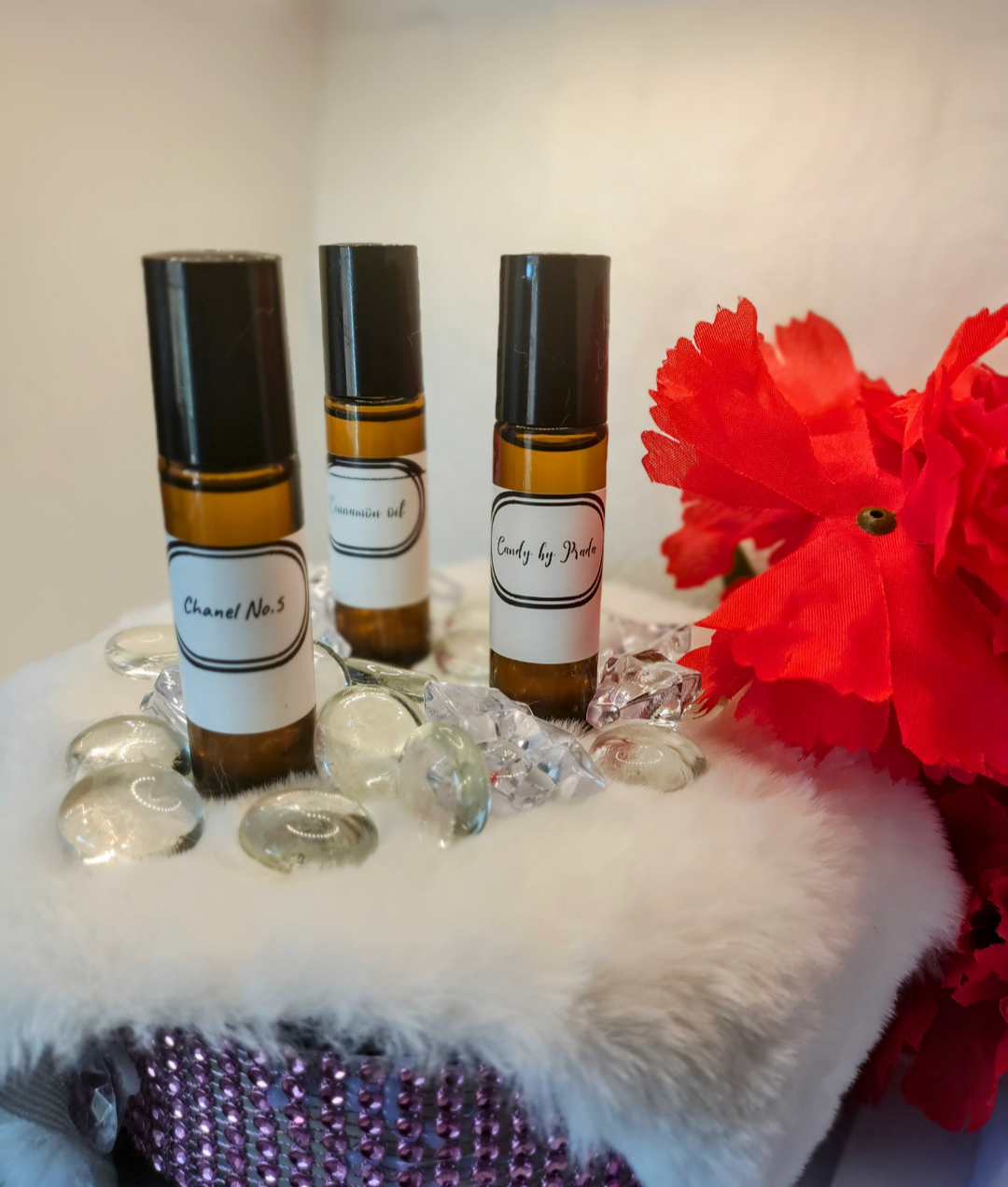 Scented body oils 2oz bottles